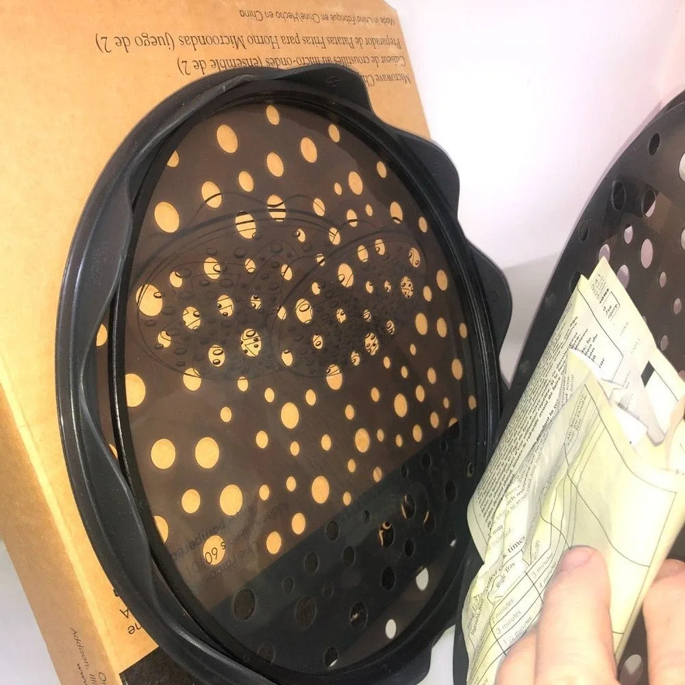The Pampered Chef Microwave‎ Cip Maker set of (2) #1241 NWT